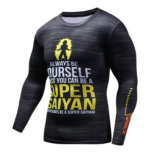 T-shirt compression  - Super Saiyan