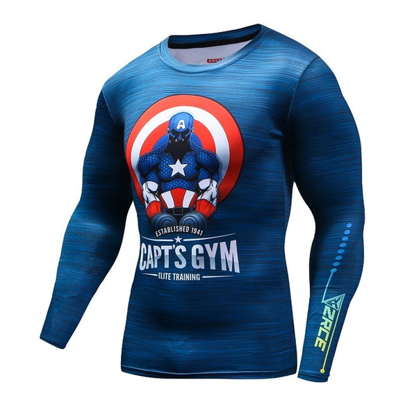 T-shirt compression  - Capt's Gym