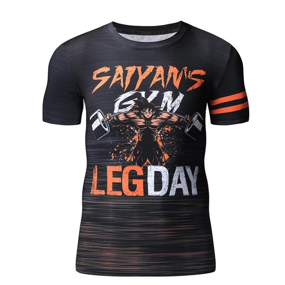 T-shirt compression  - Saiyan's Gym