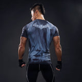 T-shirt compression Rashguard - Super Héros