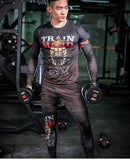 T-shirt compression  - Saiyan's Gym manches longues